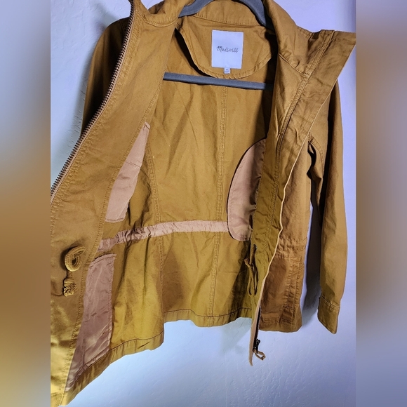 Madewell Fleet Utility Jacket Egyptian Gold Size XS - Picture 4 of 8